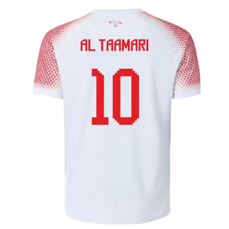 Jordan Fotbollströja VM 2026 Musa Al-Taamari 10 Herr Hemmatröja