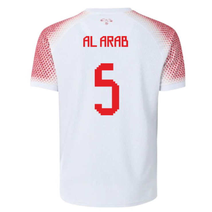Jordan Fotbollströja VM 2026 Yazan Al-Arab 5 Herr Hemmatröja