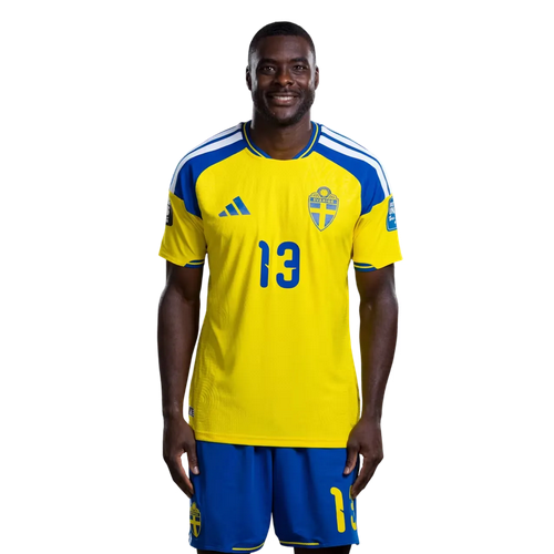 Sverige Matchtröja VM 2026 Ken Sema 13 – Hemmatröja Herr