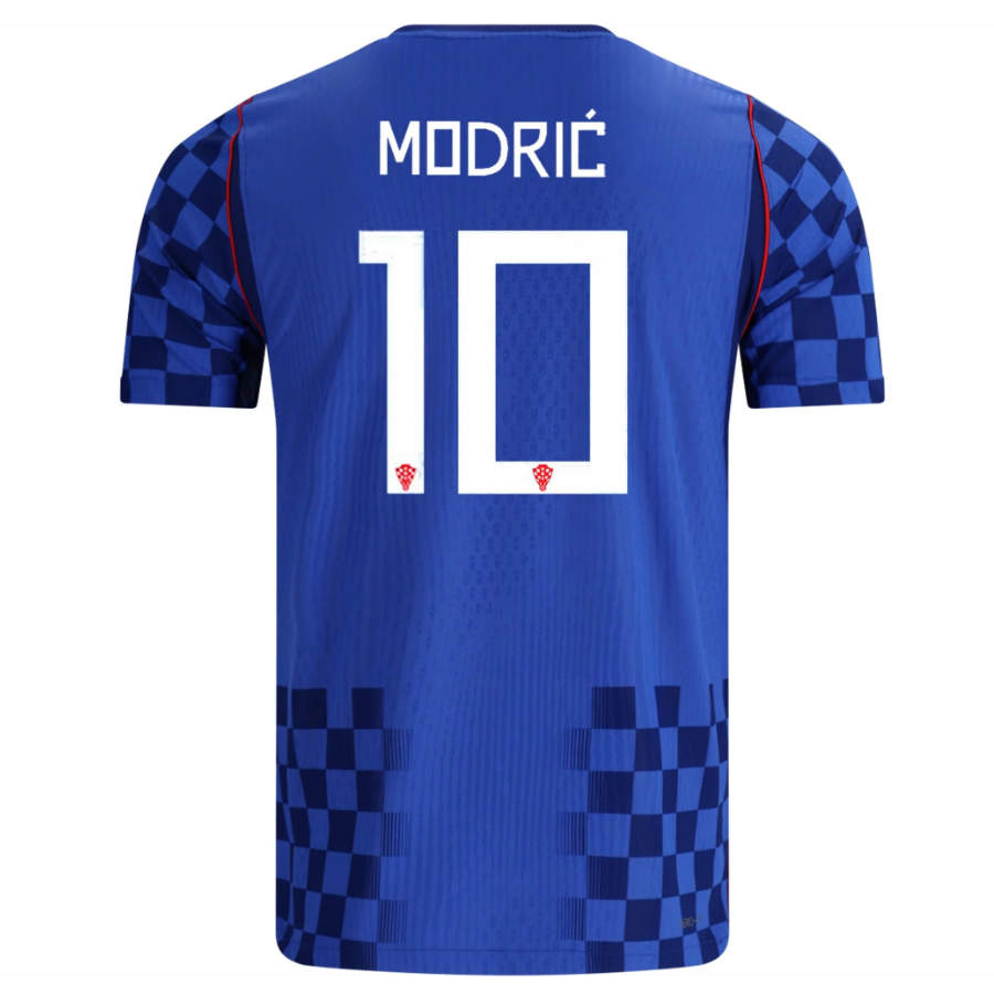 Kroatien Bortaställ VM 2026 Luka Modrić 10 Herr Matchtröja Kortärmad