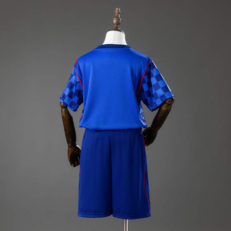 Kroatien Bortatröja VM 2026 Barn Matchtröja Med Shorts-1