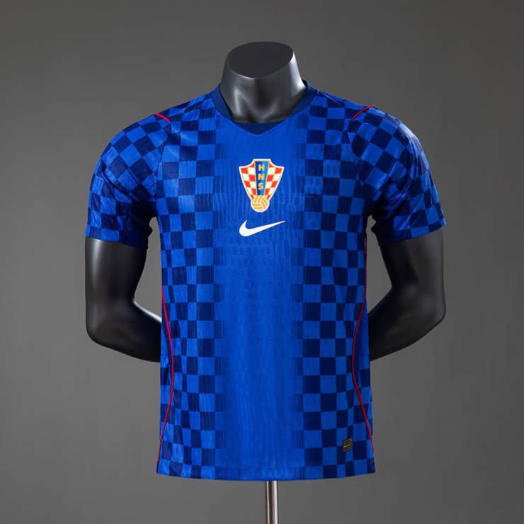 Kroatien VM 2026 Bortaställ Herr Matchtröja Kortärmad