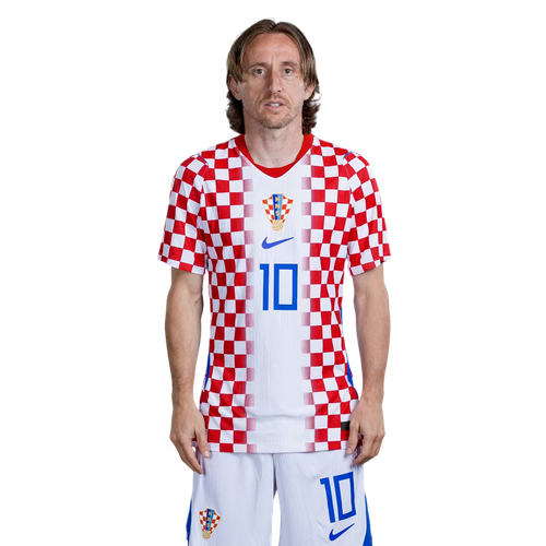 Luka Modrić 10 Kroatien Hemmaställ VM 2026 Herr Matchtröja Med Shorts