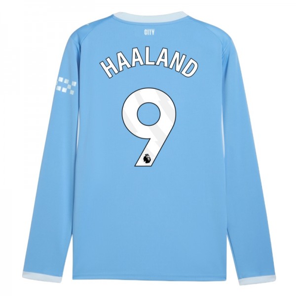 Manchester City matchtröja 2026/27 Hemmatröja Erling Haaland 9 Herr Långärmad