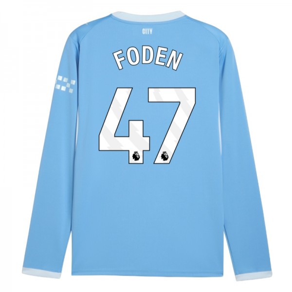 Manchester City matchtröja 2026/27 Hemmatröja Phil Foden 47 Herr Långärmad