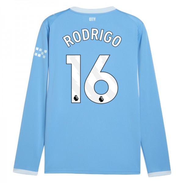 Manchester City matchtröja 2026/27 Hemmatröja Rodrigo 16 Herr Långärmad