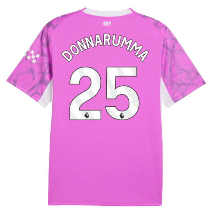 Manchester City Målvaktströja 2026/27 Gianluigi Donnarumma 25 Rosa Kortärmad Herr