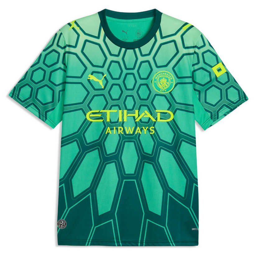 Manchester City Målvaktströja 2026/27 Grön Herr Kortärmad matchtröja