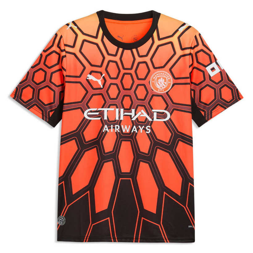 Manchester City Målvaktströja 2026/27 Orange Herr Kortärmad matchtröja