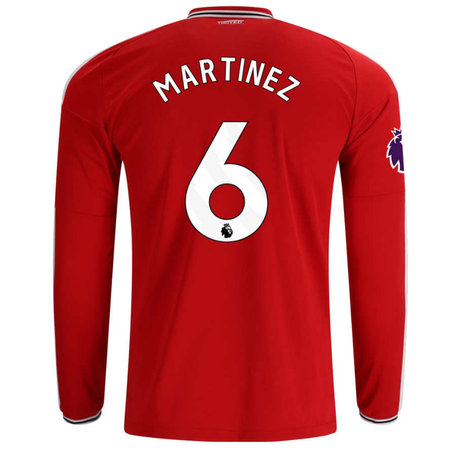 Manchester United matchtröja 2026/27 Hemma Lisandro Martínez 6 Herr Långärmad