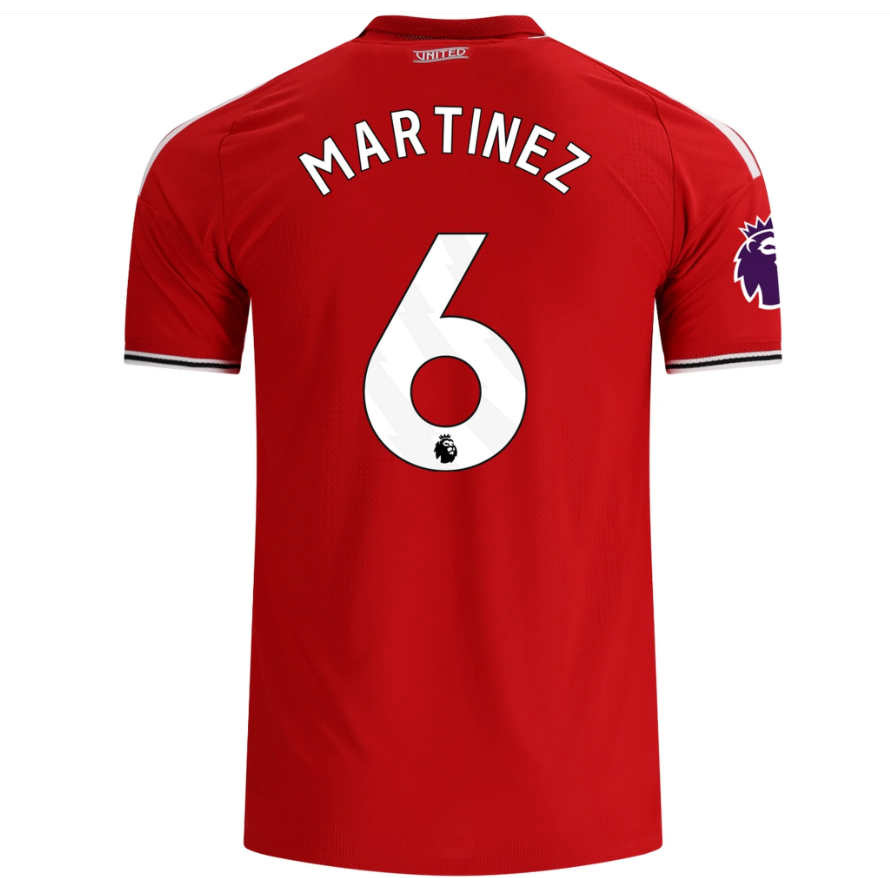 Manchester United matchtröja 2026/27 Hemmatröja Lisandro Martínez 6 Herr