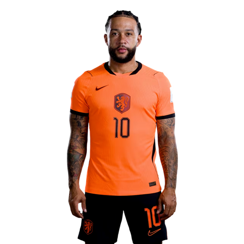 Nederländerna Hemmatröja VM 2026 Memphis Depay 10 Herr Kortärmad Set