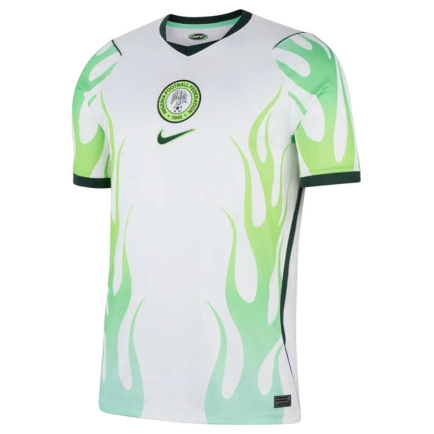 Nigeria Fotbollströja 2026/27 Herr Bortatröja Kortärmad