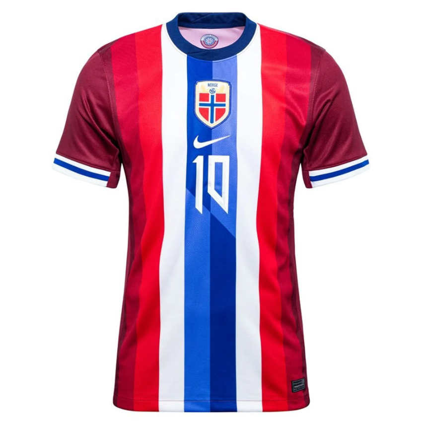 Norge Fotbollströja 2024/25 Martin Ødegaard 10 Hemmatröja Herr Kortärmad