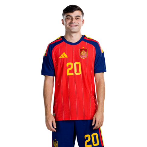 Spanien Landslagtröja VM 2026 Pedri 20 Hemma Herr Fotbollskit