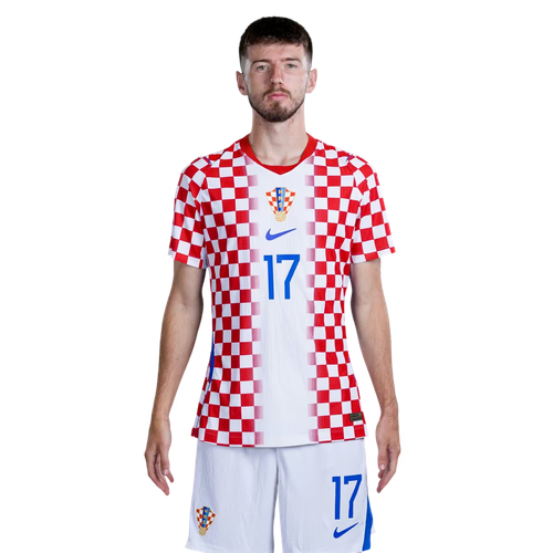 Petar Sučić 17 Kroatien Hemmatröja VM 2026 Herr Matchtröja Med Shorts