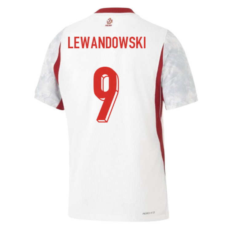 Polen Fotbollströja 2026/27 Robert Lewandowski 9 Herr Hemmatröja
