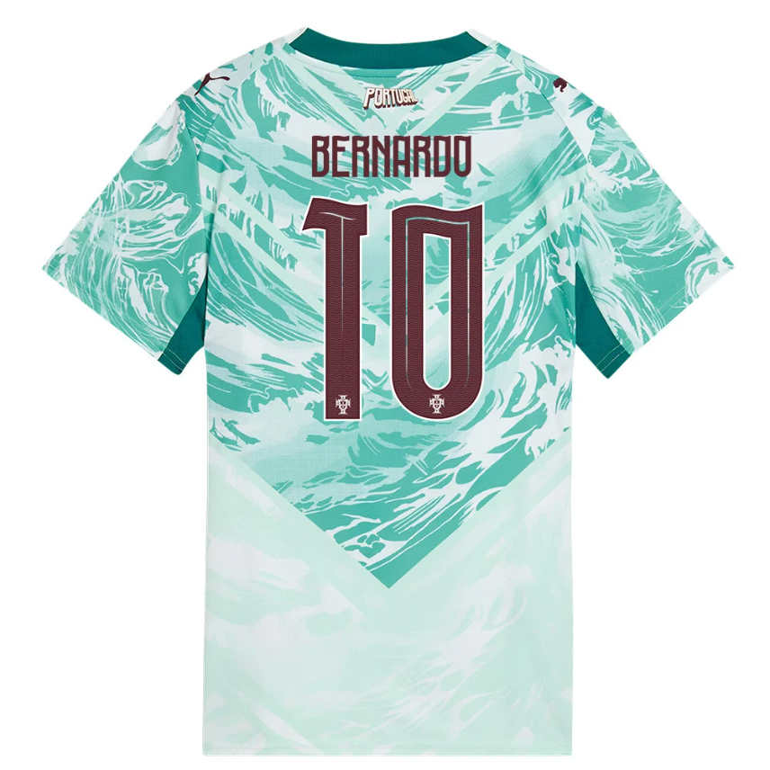 Portugal Matchtröja VM 2026 Bernardo Silva 10 Dam Bortatröja
