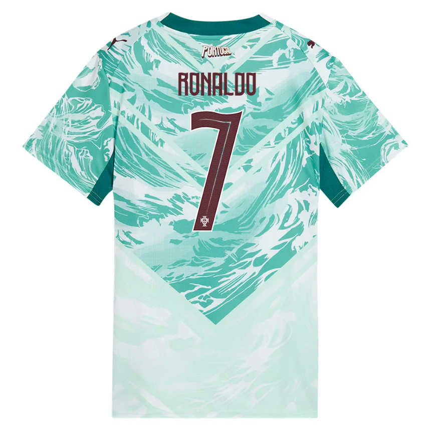 Portugal Fotbollströja VM 2026 Cristiano Ronaldo #7 Dam Bortatröja