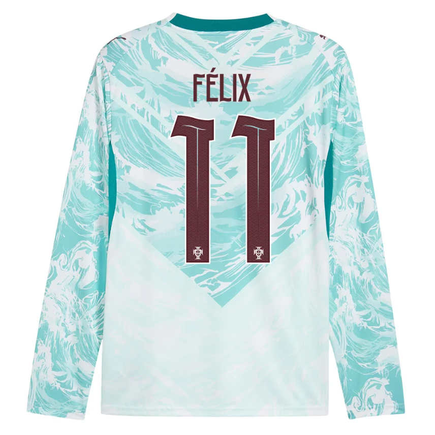 Portugal Bortaställ VM 2026 João Félix 11 Herr Långärmad