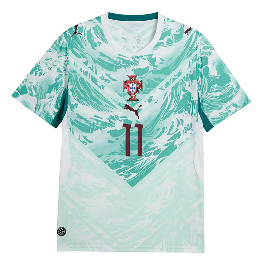 Portugal Fotbollströja VM 2026 João Félix 11 Herr Bortatröja-1