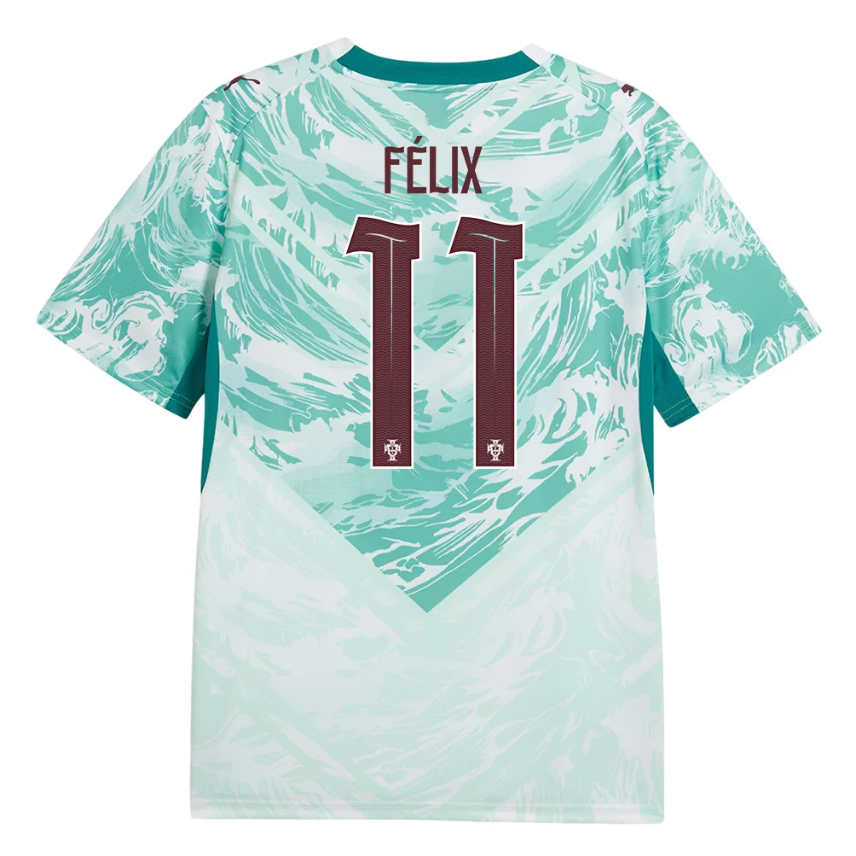 Portugal Fotbollströja VM 2026 João Félix 11 Herr Bortatröja