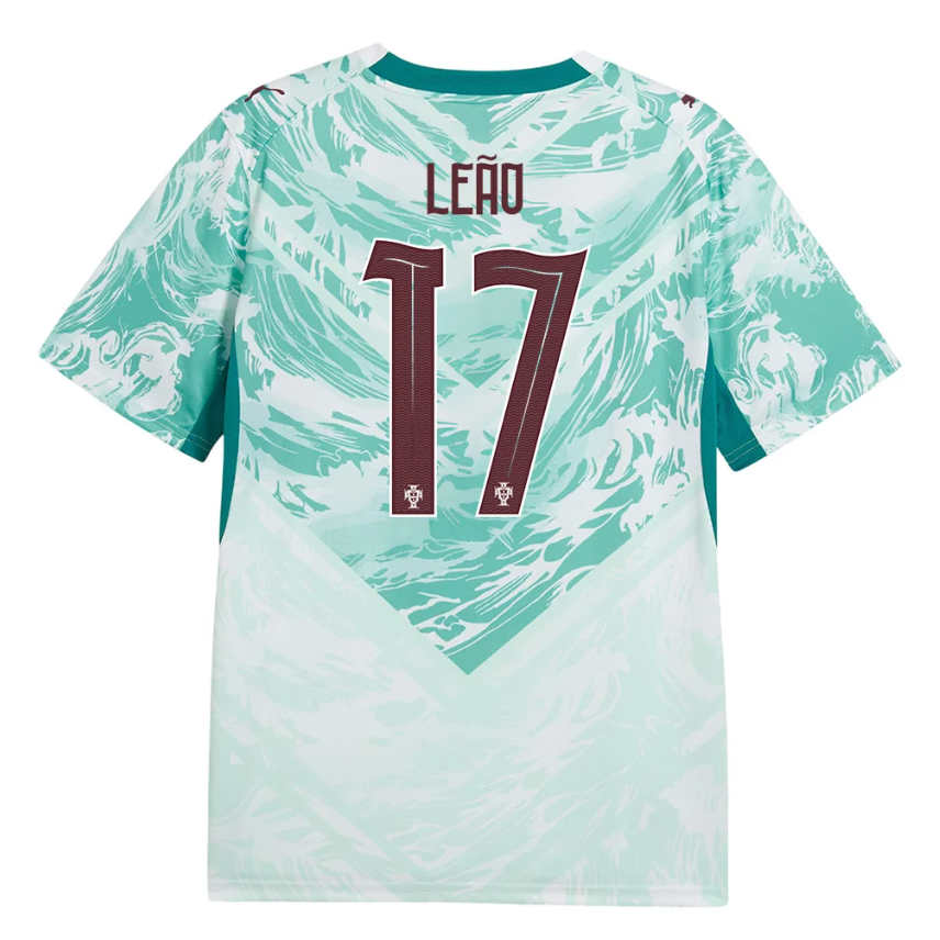 Portugal Matchtröja VM 2026 Rafael Leão 17 Herr Bortatröja