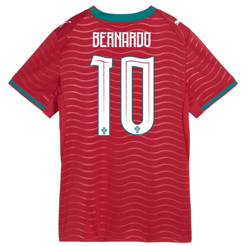 Portugal Matchtröja VM 2026 Bernardo Silva 10 Dam Hemmatröja