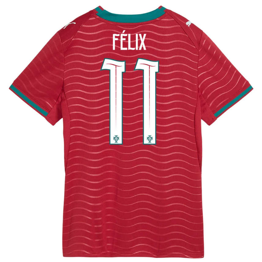 Portugal Fotbollströja VM 2026 João Félix 11 Dam Hemmatröja