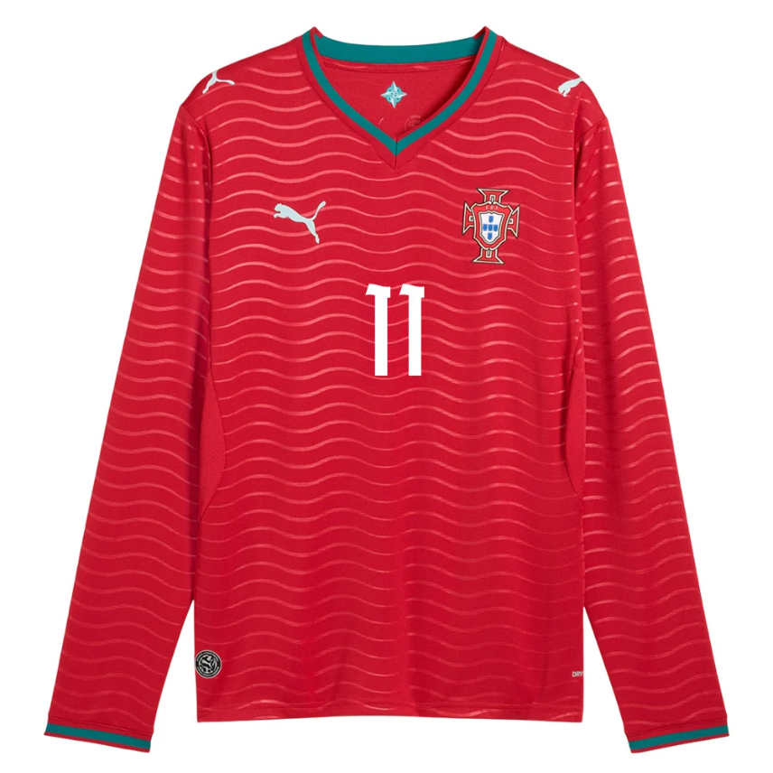 Portugal Hemmaställ VM 2026 João Félix 11 Herr Långärmad-1
