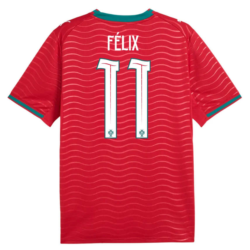 Portugal Fotbollströja VM 2026 João Félix 11 Herr Hemmatröja