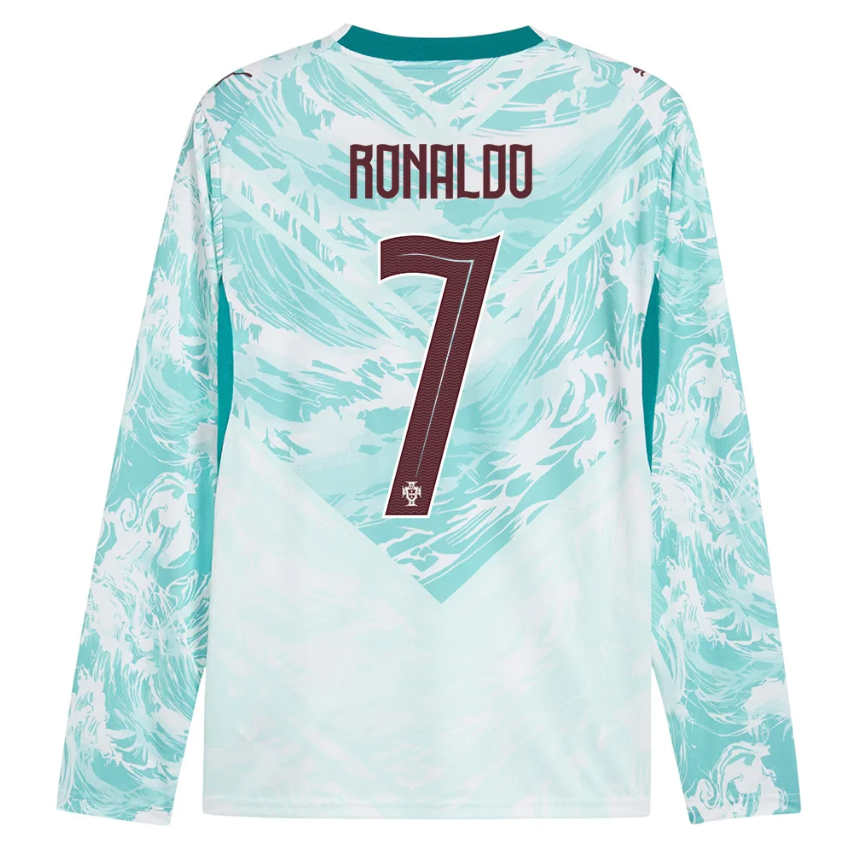 Portugal Bortaställ VM 2026 Cristiano Ronaldo #7 Herr Långärmad