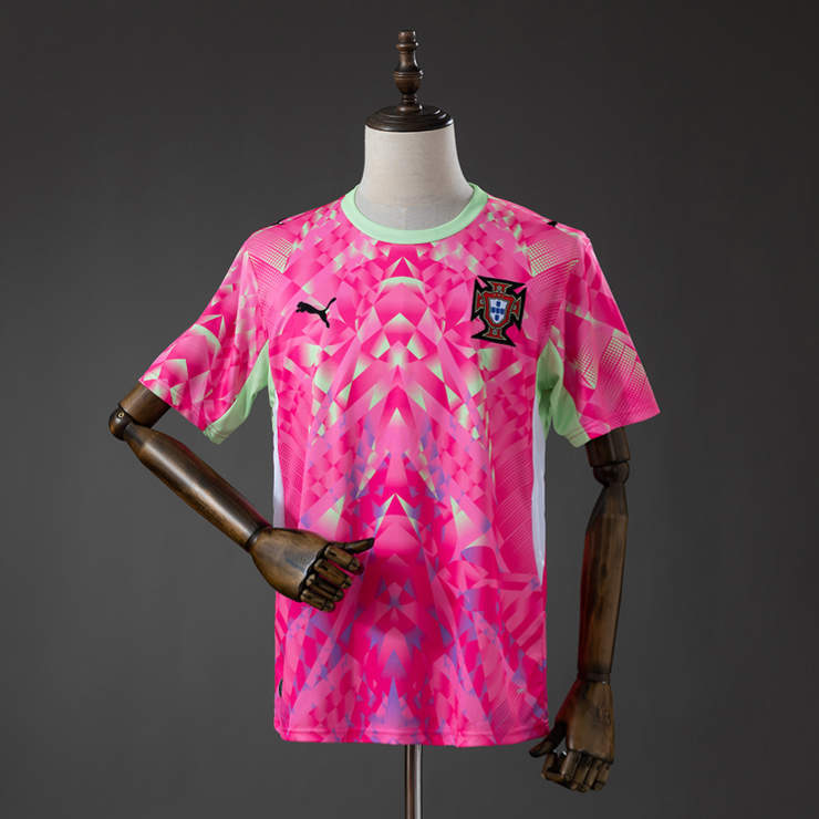 Portugal Målvaktströja VM 2026 Rosa Herr Kortärmad