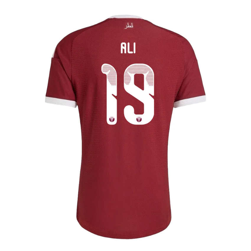 Qatar Fotbollströja VM 2026 Hemmatröja Almoez Ali 19 Herr