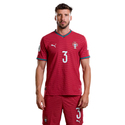Portugal Landslag VM 2026 Rúben Dias 3 Hemma Herr Fotbollskit med Shorts