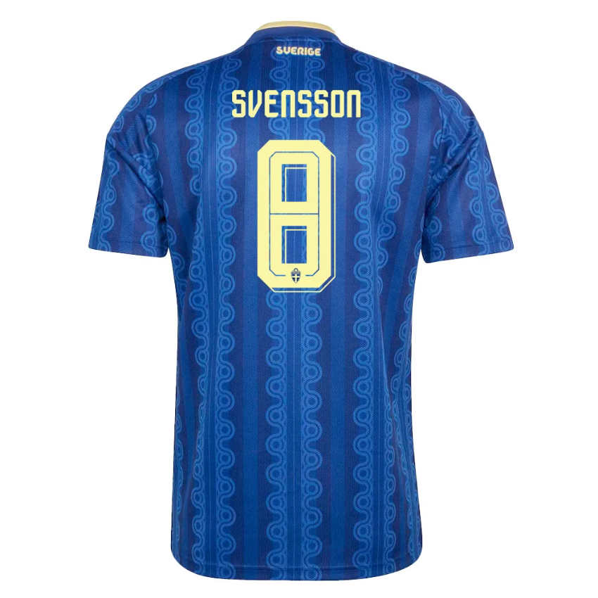 Sverige Matchtröja VM 2026 Bortatröja Daniel Svensson 8 Herr