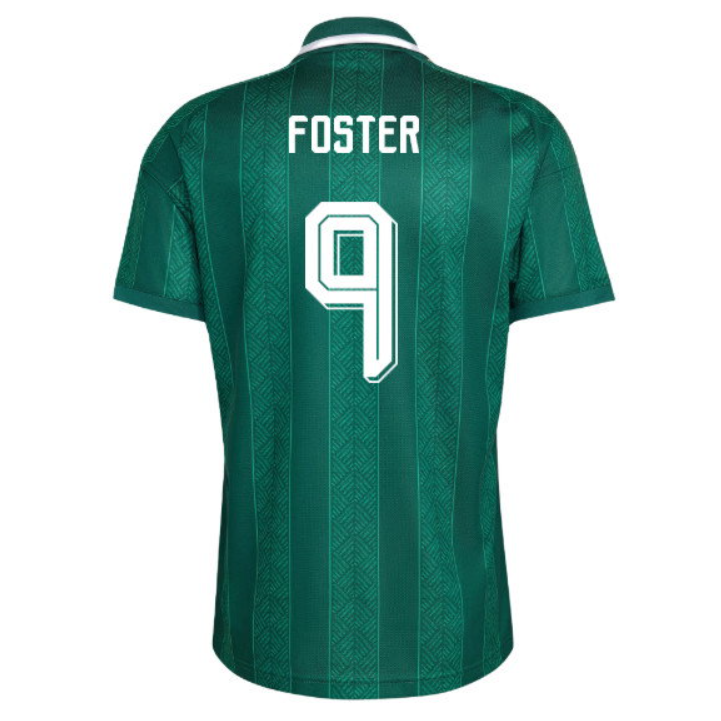 Sydafrika Fotbollströja VM 2026 Lyle Foster 9 Herr Bortatröja