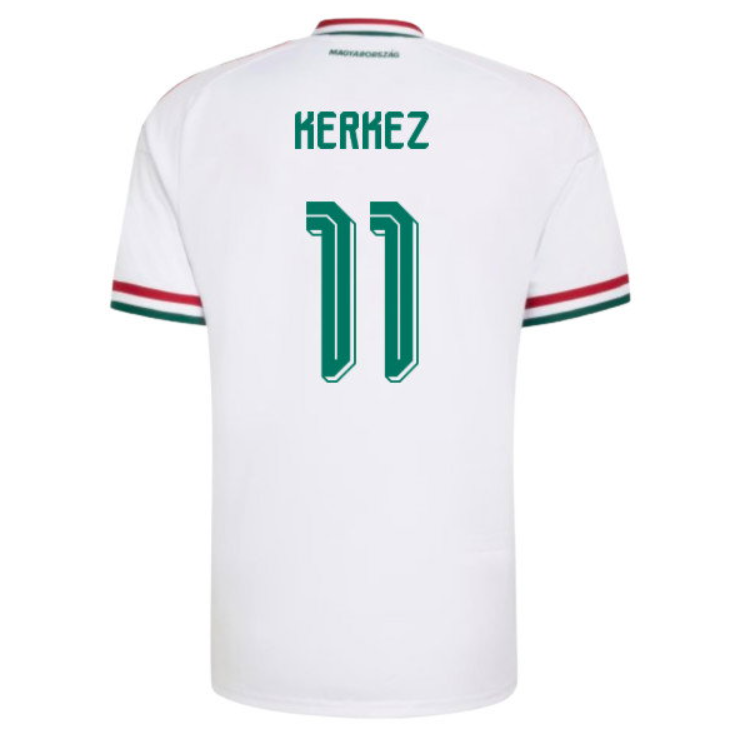 Ungern Fotbollströja VM 2026 Milos Kerkez 11 Herr Bortatröja 2026-2027