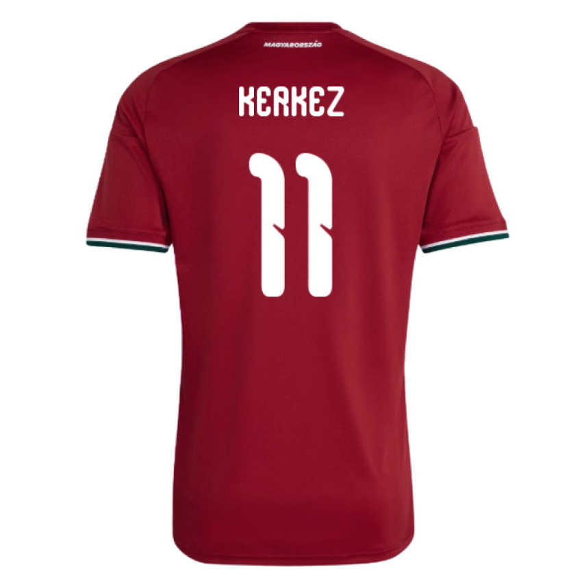 Ungern Fotbollströja VM 2026 Milos Kerkez 11 Herr Hemmatröja 2026-2027