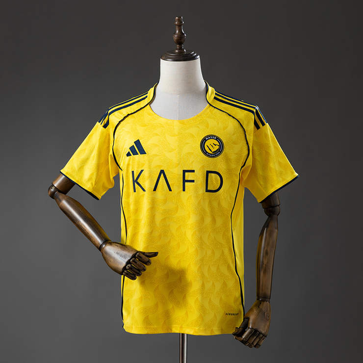 Al-Nassr 2025/26 Hemmaställ Kortärmad Matchtröja Herr