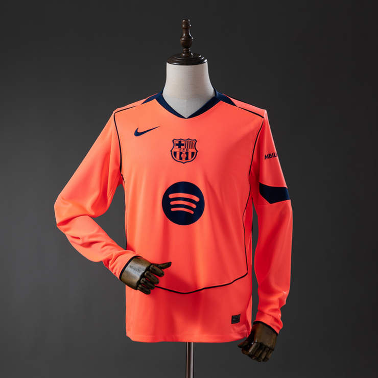 Billiga Fotbollströjor Herr Barcelona 2025/26 Tredjetröja Långärmad