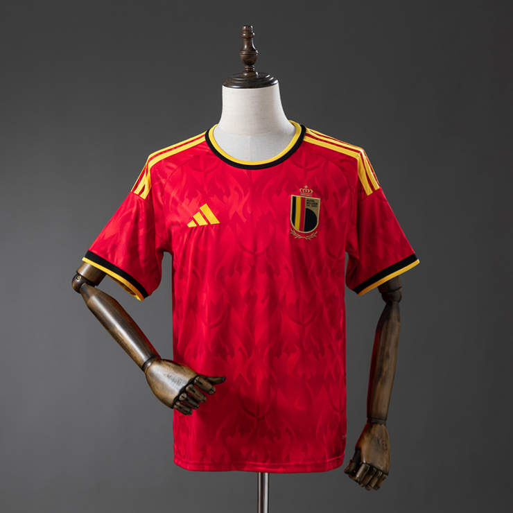 Belgien VM 2026 Hemmaställ Kortärmad Matchtröja Herr