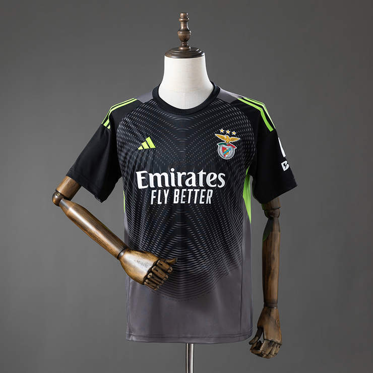 Benfica 2026/27 Målvaktströja Svart Grå Matchtröja Herr