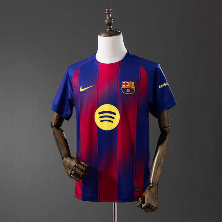 Billiga Fotbollströjor Herr FC Barcelona 2025/26 Hemmaställ Kortärmad