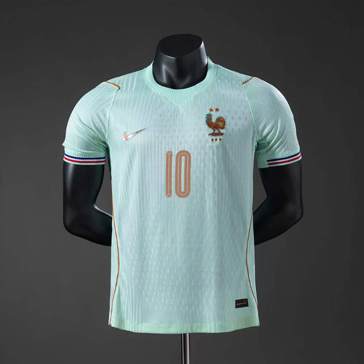 Frankrike VM 2026 Bortaställ Kylian Mbappé 10 matchtröja Herr
