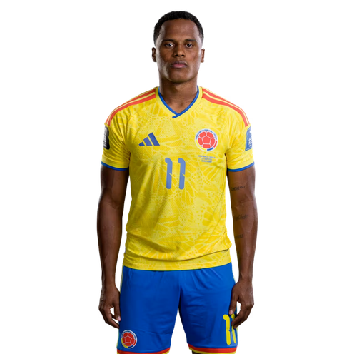 Colombia VM 2026 Hemmaställ Jhon Arias 11 Herr Fotbollsställ