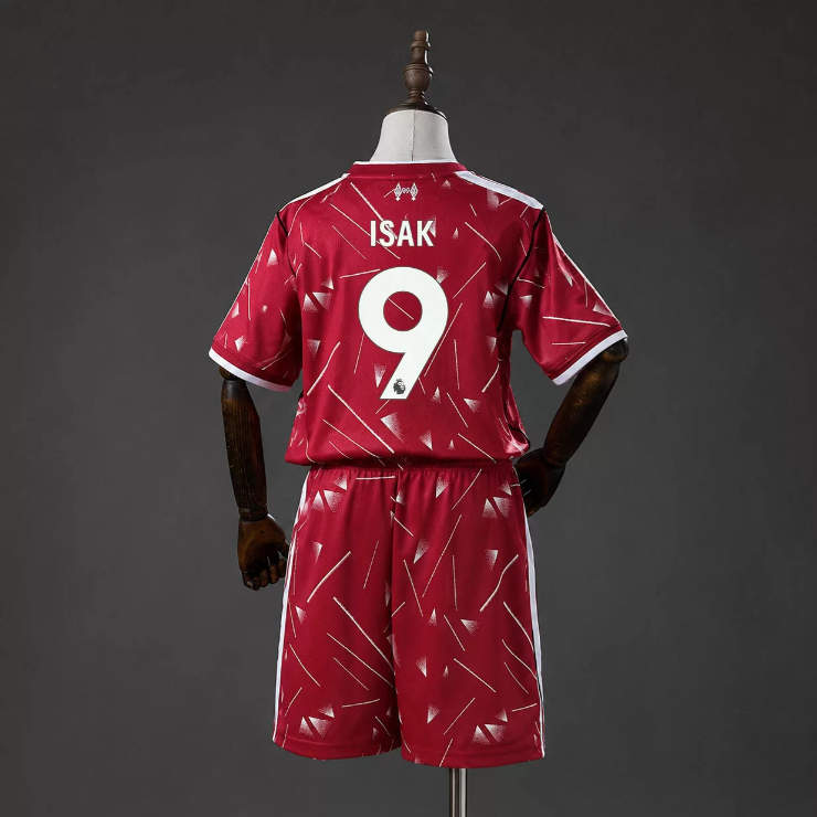 Fotbollströja Liverpool 2026/27 Hemmaställ Alexander Isak 9 Barn Set