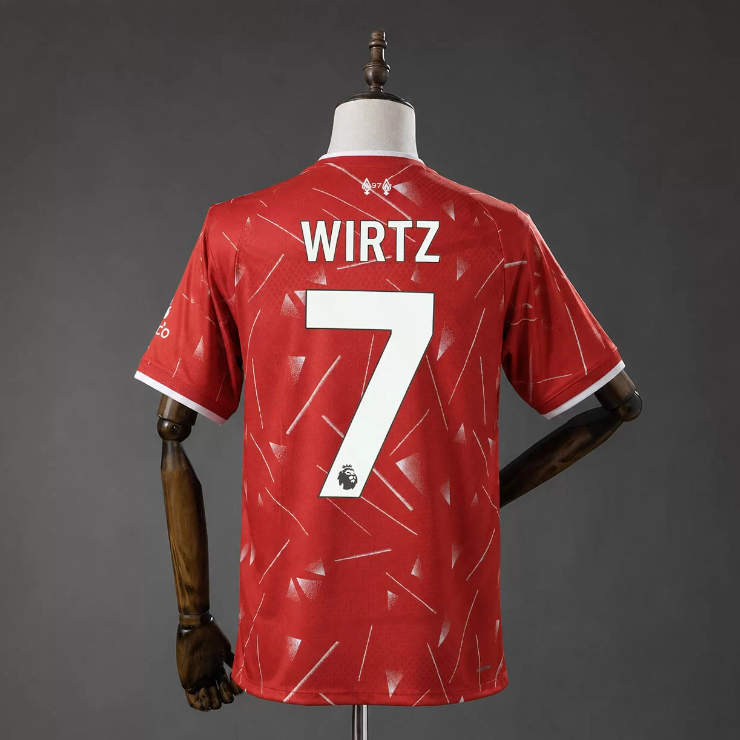 Fotbollströja Liverpool 2026/27 Hemmaställ Florian Wirtz 7 Herr Kortärmad