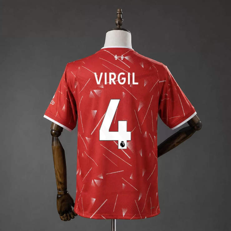 Fotbollströja Liverpool 2026/27 Hemmaställ Virgil van Dijk 4 Herr Kortärmad