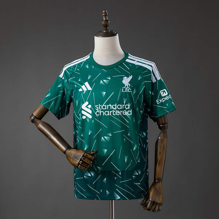 Liverpool Målvaktströja 2026/27 Grön Herr Kortärmad